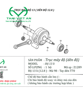 DÊN ĐỘ 13 li 